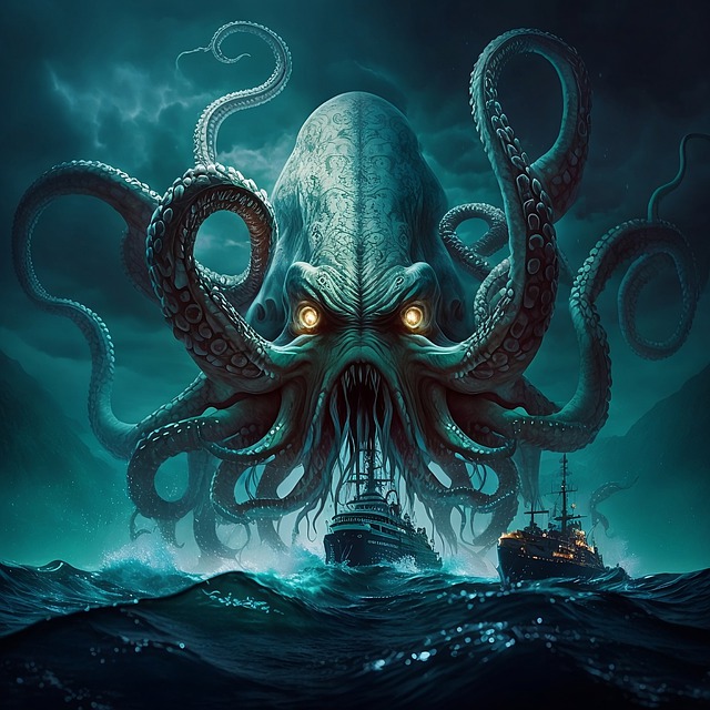 Free Kraken Ocean illustration and picture